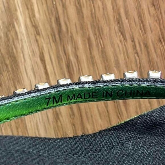 RARE Vintage Y2K Beverly Feldman Pink, Green, and Black Kitten Heels Size 7 - Picture 7 of 10